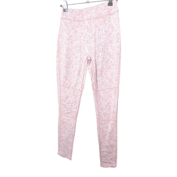 Gymshark Pants - Gymshark Fleur Moroccan Brick Marl Texture Leggings With Side Pocket Sz M